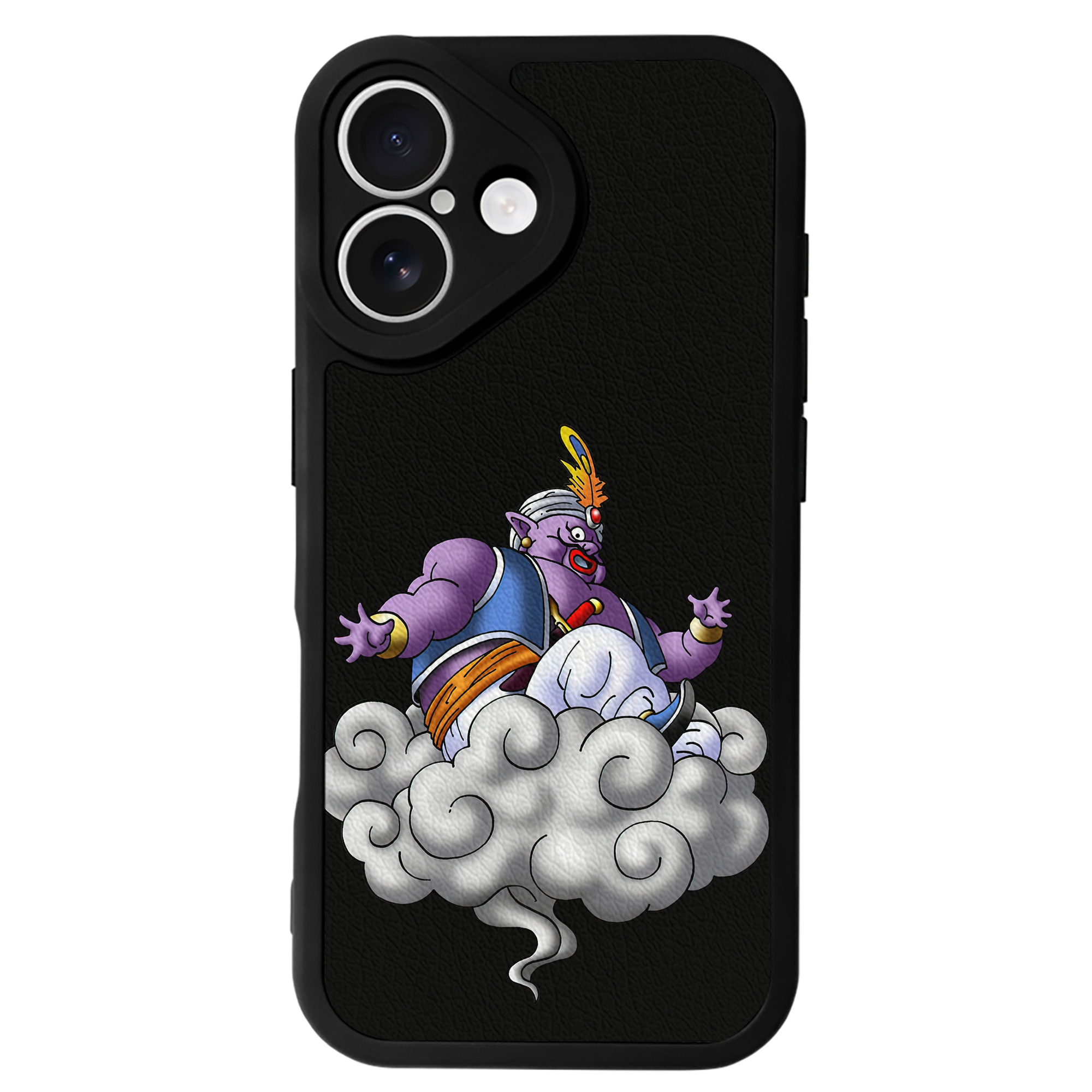 （画像用） ドラゴンクエスト Doragon Kuesuto Dragon Quest 【iPhone 16シリーズ対応】シリコンスマホケース（レザー調） 材質：シリコン
